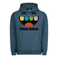 Pigment Midnight Navy toca Urban Hoodie - linhVisuals