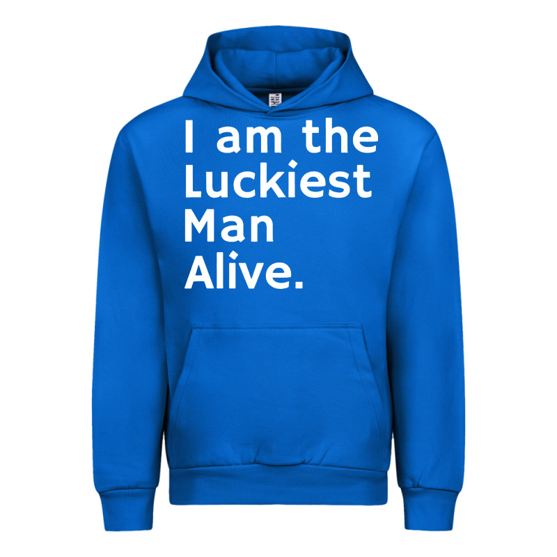 Luckiest Man Alive Urban Hoodie by linhVisuals | Teevron