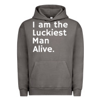 Pigment Tornado luckiest man alive Urban Hoodie - linhVisuals