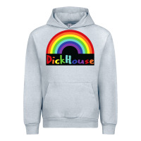 Heather Grey dick house Urban Hoodie - linhVisuals