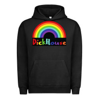 Pigment Black dick house Urban Hoodie - linhVisuals