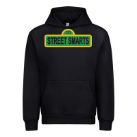 Black street smarts   john mulaney Urban Hoodie - linhVisuals