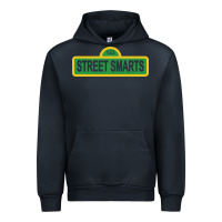 Navy street smarts   john mulaney Urban Hoodie - linhVisuals