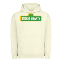 Pigment Pistachio street smarts   john mulaney Urban Hoodie - linhVisuals