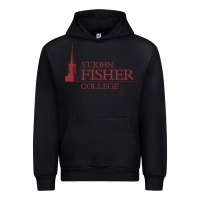 Black st. john fisher collage Urban Hoodie - linhVisuals
