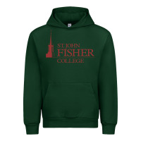 Forest Green st. john fisher collage Urban Hoodie - linhVisuals
