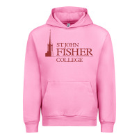 Fuchsia Pink st. john fisher collage Urban Hoodie - linhVisuals