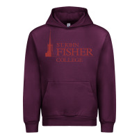 Mauve Wine st. john fisher collage Urban Hoodie - linhVisuals