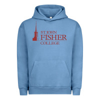 Pigment Pebble Blue st. john fisher collage Urban Hoodie - linhVisuals