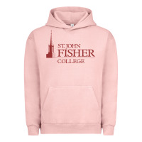 Pigment Salmon st. john fisher collage Urban Hoodie - linhVisuals