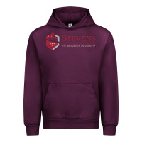 Mauve Wine stevens institute of technology Urban Hoodie - linhVisuals