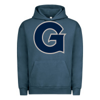 Pigment Midnight Navy The georgetown hoyas Urban Hoodie - linhVisuals