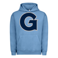 Pigment Pebble Blue The georgetown hoyas Urban Hoodie - linhVisuals