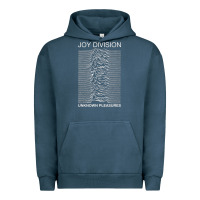 Pigment Midnight Navy joy division Urban Hoodie - linhVisuals