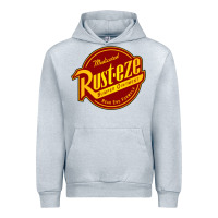 Heather Grey Rust Eze Urban Hoodie - linhVisuals