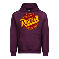 Mauve Wine Rust Eze Urban Hoodie - linhVisuals