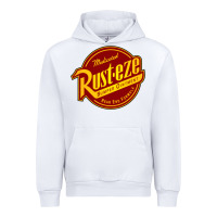 White Rust Eze Urban Hoodie - linhVisuals
