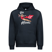 Navy princess diana virgin atlantic fly atlantic Urban Hoodie - linhVisuals