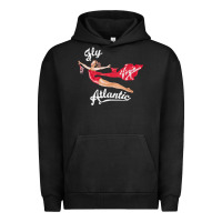 Pigment Black princess diana virgin atlantic fly atlantic Urban Hoodie - linhVisuals