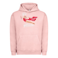 Pigment Salmon princess diana virgin atlantic fly atlantic Urban Hoodie - linhVisuals