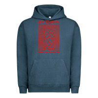 Pigment Midnight Navy joy division Urban Hoodie - linhVisuals