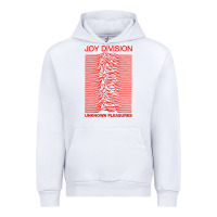 White joy division Urban Hoodie - linhVisuals