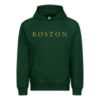 Forest Green suffolk university Urban Hoodie - linhVisuals