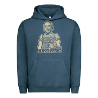 Pigment Midnight Navy vintage charles bukowski Urban Hoodie - linhVisuals