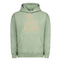 Pigment Oil Green vintage charles bukowski Urban Hoodie - linhVisuals