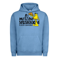 Pigment Pebble Blue mellow mushroom Urban Hoodie - linhVisuals