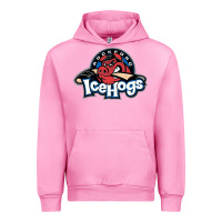 Fuchsia Pink Ice-Hogs Urban Hoodie - linhVisuals