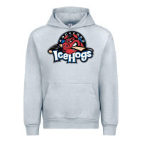Heather Grey Ice-Hogs Urban Hoodie - linhVisuals