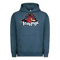 Pigment Midnight Navy Ice-Hogs Urban Hoodie - linhVisuals