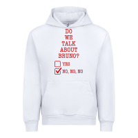 White we don’t talk about bruno Urban Hoodie - linhVisuals
