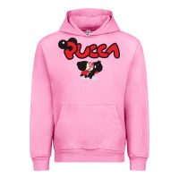 Fuchsia Pink pucca and garu Urban Hoodie - linhVisuals