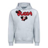 Heather Grey pucca and garu Urban Hoodie - linhVisuals