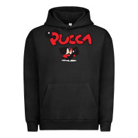 Pigment Black pucca and garu Urban Hoodie - linhVisuals
