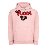 Pigment Salmon pucca and garu Urban Hoodie - linhVisuals