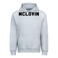 Heather Grey mclovin novelty humor Urban Hoodie - linhVisuals