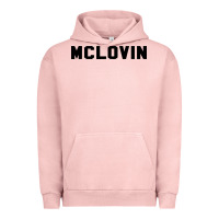 Pigment Salmon mclovin novelty humor Urban Hoodie - linhVisuals