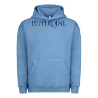 Pigment Pebble Blue Pepperdine University Urban Hoodie - linhVisuals