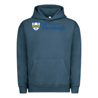 Pigment Midnight Navy University of Pittsburgh Urban Hoodie - linhVisuals