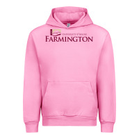 Fuchsia Pink university of maine at farmington Urban Hoodie - linhVisuals