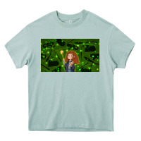 Arona wizard girl and cat Heavy Core Tee - TumblerDesignByShophia