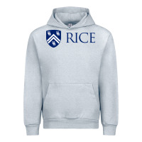 Heather Grey Rice University Urban Hoodie - linhVisuals