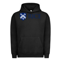 Pigment Black Rice University Urban Hoodie - linhVisuals