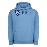 Pigment Pebble Blue Rice University Urban Hoodie - linhVisuals