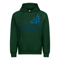 Forest Green University of San Diego Urban Hoodie - linhVisuals