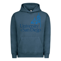 Pigment Midnight Navy University of San Diego Urban Hoodie - linhVisuals