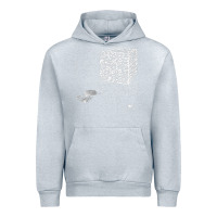 Heather Grey qr code cube we are the borg Urban Hoodie - linhVisuals